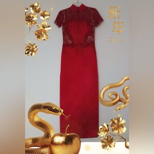 New Custom Tailored Luxury Qipao – Handcrafted in Beijing